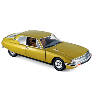 CITROEN SM 1971 GOLDEN LEAF 1:18    Norev Auto Stradali Modellino