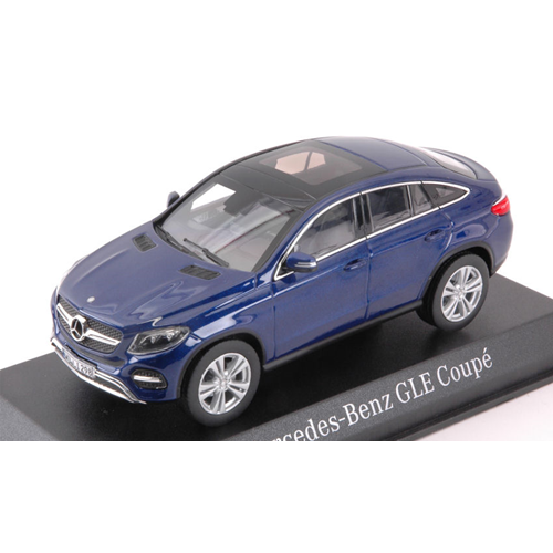 MERCEDES GLE-COUPE' 2015 BLUE METALLIC 1:43 Norev Auto Stradali Modellino