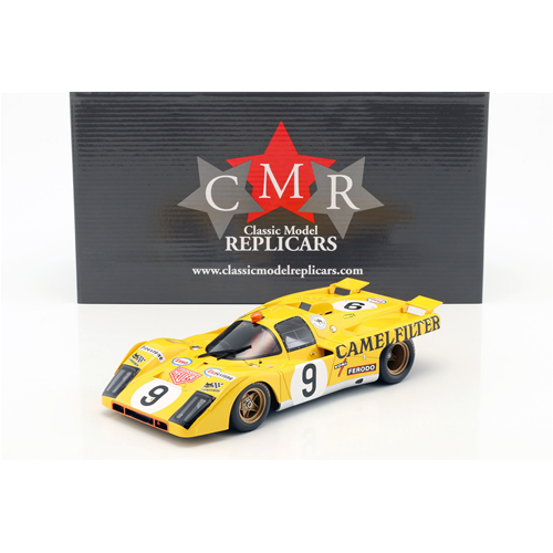FERRARI 512 M N.9 DNF LE MANS 1971 BARON H.DE FIERLANDT-A.DE CADENET 1:18 CMR Classic Model Replicars Auto Competizione Modellino