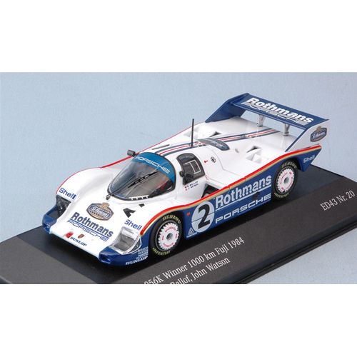 PORSCHE 956 K N.2 WINNER 1000 KM FUJI 1984 S.BELLOF-J.WATSON 1:43 CMR Classic Model Replicars Auto Competizione Modellino