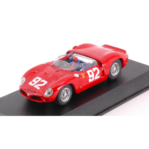 FERRARI DINO 246 SP N.92 WINNER 1000 KM NURBURGRING 1962 HILL-GENDEBIEN 1:43 Art Model Auto Competizione Modellino