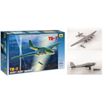 SOVIET BOMBERTB-7 KIT 1:72 Zvezda Kit Mezzi Militari Modellino