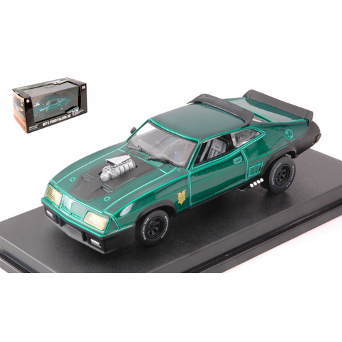 FORD FALCON XB 1973 "LAST OF THE V8 INTERCEPTORS 1979" GREEN WHEELS 1:43 Greenlight Movie Modellino