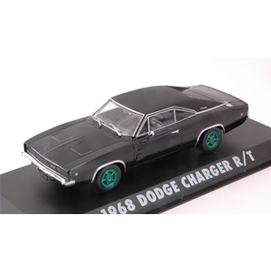 DODGE CHARGER R/T 1968 BULLIT GREEN WHEELS 1:43 Greenlight Movie Modellino