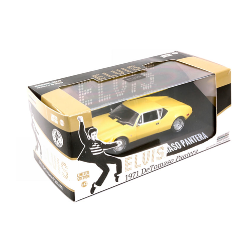 DE TOMASO PANTERA 1971 ELVIS PRELEY 1935-77 1:43 Greenlight Movie Modellino