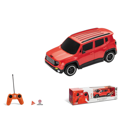 JEEP RENEGADE RADIOCOMANDO 1:24 Mondo Motors Radiocomando Modellino