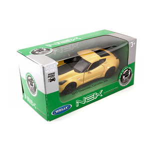 CHEVROLET CORVETTE Z06 2017 SCALA 1:34-39 cm 11 Welly Auto Stradali Modellino