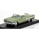CHEVROLET IMPALA SPORT COUPE 1960 METALLIC LIGHT GREEN/WHITE 1:43 Neo Scale Models Auto Stradali Modellino