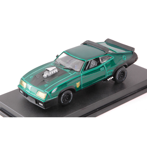 FORD FALCON XB 1973 "LAST OF THE V8 INTERCEPTORS 1979" GREEN WHEELS 1:43 Greenlight Movie Modellino