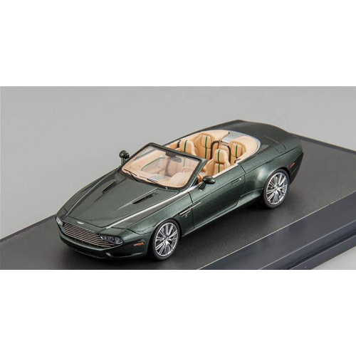 ASTON MARTIN DB9 SPYDER ZAGATO CENTENNIAL GREEN METALLIC 2013 1:43 Matrix Auto Stradali Modellino