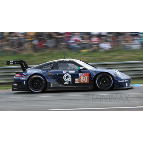 PORSCHE 911 RSR N.80 34th LE MANS 2018 F.BABINI-C.NIELSEN-E.MARIS 1:43 Spark Model Auto Competizione Modellino