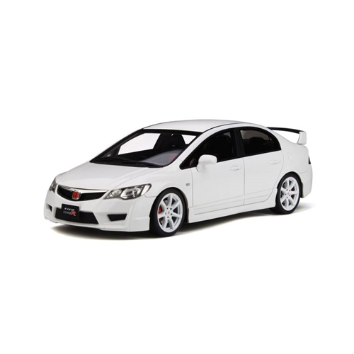 HONDA CIVIC (FD2) TYPE R 2007 CHAMPIONSHIP WHITE 1:18    Ottomobile Auto Stradali Modellino