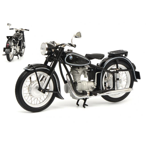 BMW R25/3 1953 BLACK 1:10 Schuco Moto Modellino