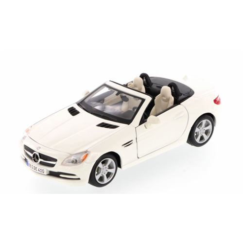 MERCEDES SLK-CLASS 2011 WHITE 1:24 Maisto Auto Stradali Modellino