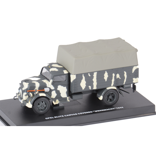 OPEL BLITZ CANVAS COVERED "WERMACHT" 1944 1:43 Edison Giocattoli Mezzi Militari Modellino