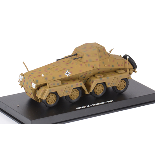 SDKFZ 231 - GERMANY - 1944 1:43 Edison Giocattoli Mezzi Militari Modellino