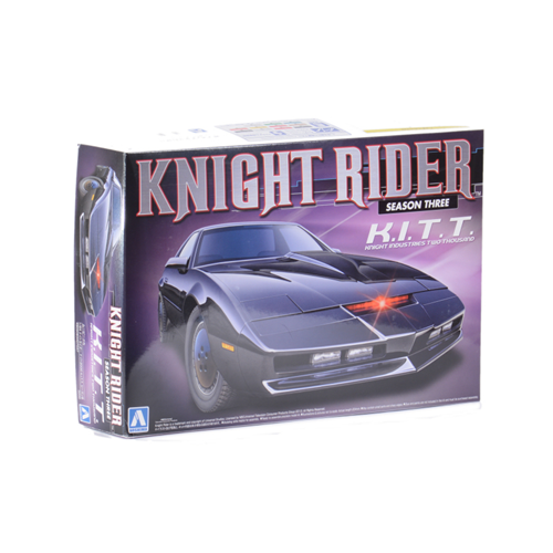 PONTIAC TRANS AM KNIGHT RIDER 2000 K.I.T.T. SEASON III KIT 1:24 Aoshima Kit Auto Modellino