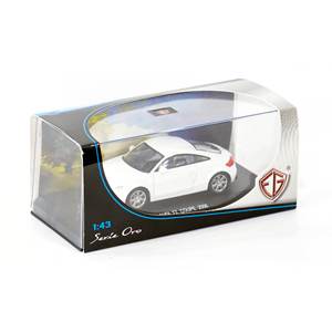 AUDI TT COUPE 2006 WHITE 1:43 Edison Giocattoli Auto Stradali Modellino