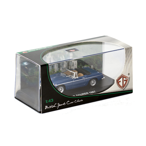 MGB TOURER 1967 BLUE 1:43 Edison Giocattoli Auto Stradali Modellino