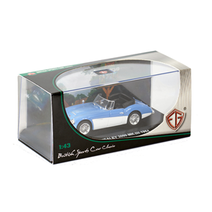 AUSTIN HEALEY 3000 MKIII 1964 LIGHT BLUE/WHITE 1:43 Edison Giocattoli Auto Stradali Modellino