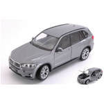 BMW X5 2015 GREY 1:24-27 Welly Auto Stradali Die Cast Modellino