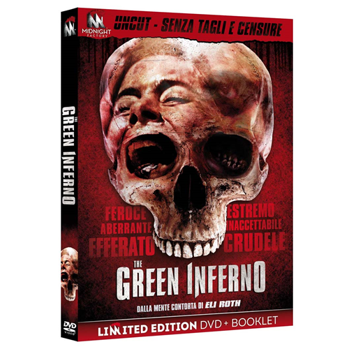 Green Inferno (The) (Ltd Uncut Version) (Dvd+Booklet)  [DVD Usato Nuovo]