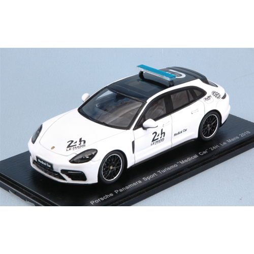 PORSCHE PANAMERA SPORT TURISMO "MEDICAL CAR" 24 H LE MANS 2018 1:43   Spark Model Auto Competizione Modellino