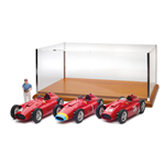 FERRARI D50 N.1 + SHORT NOSE + N.26 + FANGIO FIGURE LIM.200 1:18 CMC Formula 1 Modellino