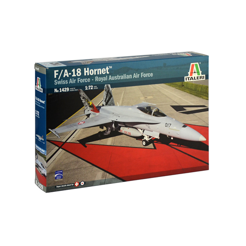 F/A 18 HORNET SUISSE A.F./RAAF KIT 1:72 Italeri Kit Aerei Modellino