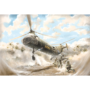 H-21 C SHAWNEE FLYING BANANA KIT 1:48 Italeri Kit Aerei Modellino