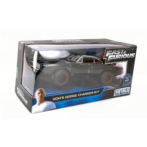 DOM DODGE CHARGER R/T OFF ROAD BLACK FAST & FURIOUS 1:24 Jada Toys Movie Modellino