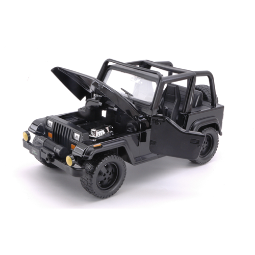 JEEP WRANGLER 1992 BLACK 1:24 Jada Toys Tuning Modellino