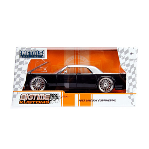 LINCOLN CONTINENTAL 1963 BLACK/GREY 1:24 Jada Toys Tuning Modellino