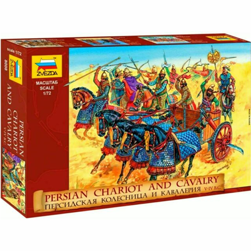 PERSIAN CHARIOT AND CAVALRY KIT 1:72 Zvezda Kit Figure Militari Modellino