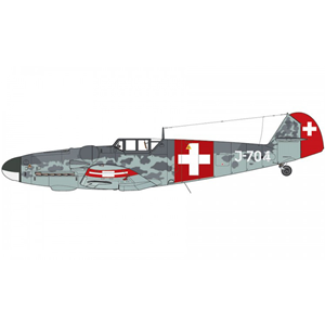 MESSERSCHMITT BF109G-6 DOUBLE DECALS KIT 1:72 Airfix Kit Aerei Modellino