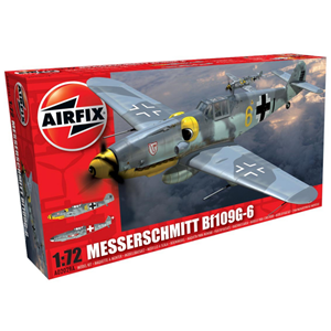 MESSERSCHMITT BF109G-6 DOUBLE DECALS KIT 1:72 Airfix Kit Aerei Modellino