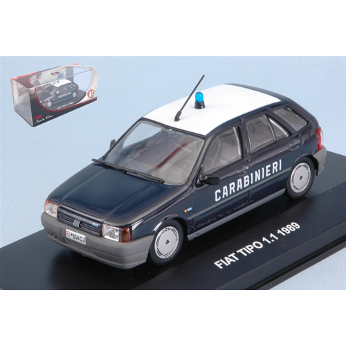 FIAT TIPO 1.1 1989 CARABINIERI 1:43 Edison Giocattoli Forze dell'Ordine Modellino