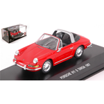 PORSCHE 911 S TARGA 1967 RED 1:43 Edison Giocattoli Auto Stradali Modellino