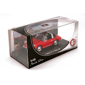 PORSCHE 911 S TARGA 1967 RED 1:43 Edison Giocattoli Auto Stradali Modellino