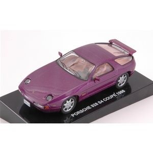 PORSCHE 928 S4 COUPE 1986 VIOLET 1:43 Edison Giocattoli Auto Stradali Modellino