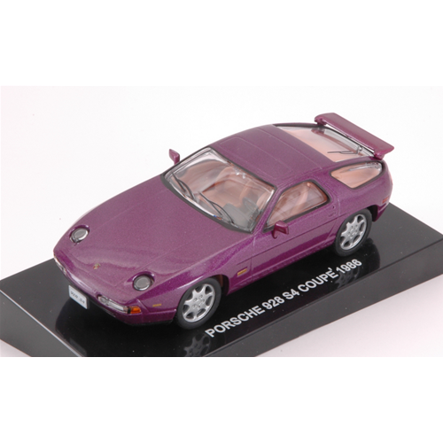 PORSCHE 928 S4 COUPE 1986 VIOLET 1:43 Edison Giocattoli Auto Stradali Modellino