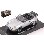 PORSCHE 911 TURBO CABRIO 1986 SILVER 1:43 Edison Giocattoli Auto Stradali Modellino