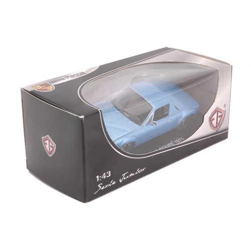 PORSCHE 916 CPOPE 1971 METALLIC LIGHT BLUE 1:43 Edison Giocattoli Auto Stradali Modellino