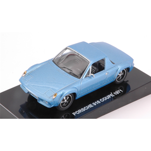 PORSCHE 916 CPOPE 1971 METALLIC LIGHT BLUE 1:43 Edison Giocattoli Auto Stradali Modellino