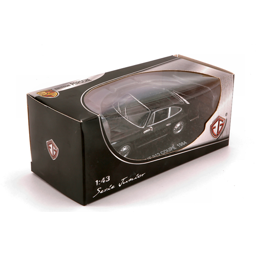 PORSCHE 912 COUPE 1964 BLACK 1:43 Edison Giocattoli Auto Stradali Modellino