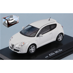 ALFA MITO 2008 WHITE 1:43 Edison Giocattoli Auto Stradali Modellino