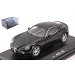 ALFA 8C 2006 BLACK 1:43 Edison Giocattoli Auto Stradali Modellino