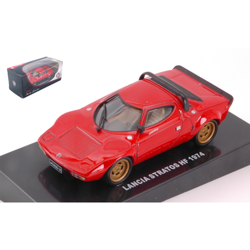LANCIA STRATOS HF 1974 RED 1:43 Edison Giocattoli Auto Stradali Modellino