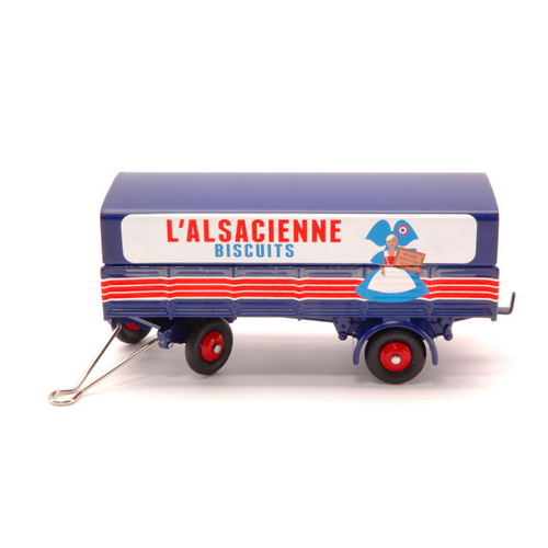 REMORQUE BACHEE L ALSACIENNE cm 11 Norev Camion Modellino