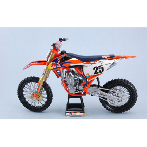 KTM 450SX-F RED BULL N.25 MARVIN MUSQUIN 2018 1:10 New Ray Moto Modellino